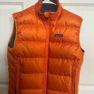 Patagonia Orange Puffer Vest